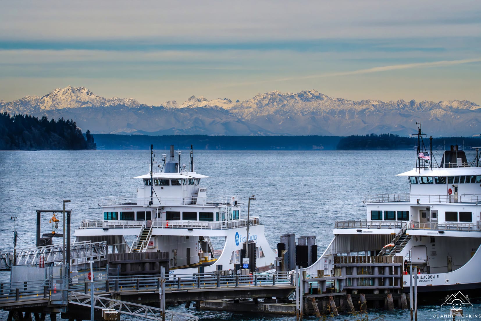 January Steilacoom Ferry Jeanne Hopkins Photography